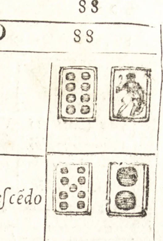An illustration from Le ingeniose sorti, composte per Francesco Marcolini da Forli : intitulate Giardino di pensieri, 1550, leaf 118