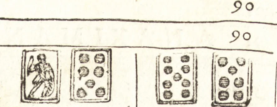 An illustration from Le ingeniose sorti, composte per Francesco Marcolini da Forli : intitulate Giardino di pensieri, 1550, leaf 120