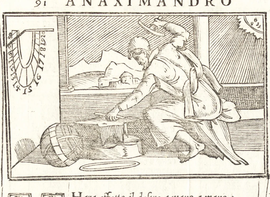 An illustration from Le ingeniose sorti, composte per Francesco Marcolini da Forli : intitulate Giardino di pensieri, 1550, leaf 121