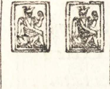 An illustration from Le ingeniose sorti, composte per Francesco Marcolini da Forli : intitulate Giardino di pensieri, 1550, leaf 121