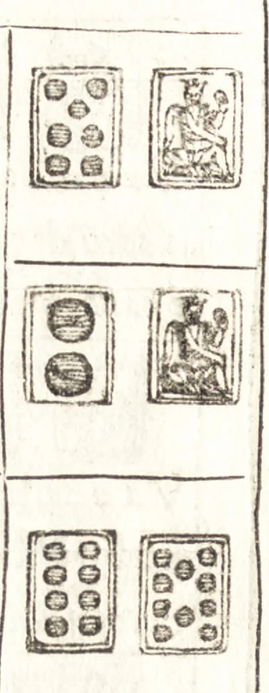 An illustration from Le ingeniose sorti, composte per Francesco Marcolini da Forli : intitulate Giardino di pensieri, 1550, leaf 121
