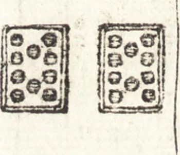 An illustration from Le ingeniose sorti, composte per Francesco Marcolini da Forli : intitulate Giardino di pensieri, 1550, leaf 125