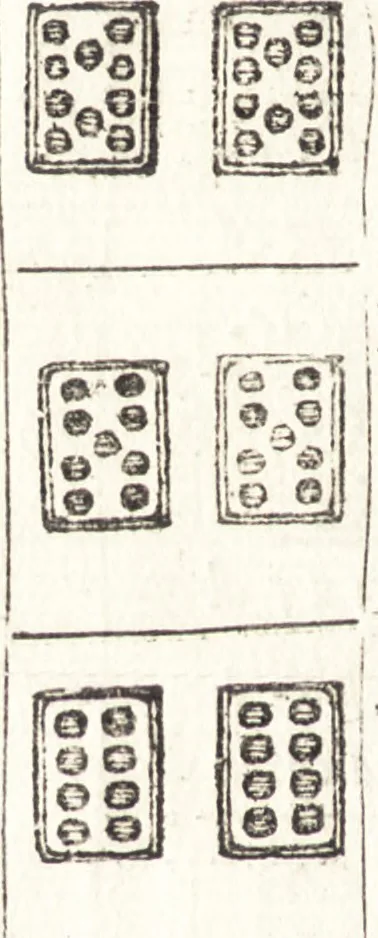 An illustration from Le ingeniose sorti, composte per Francesco Marcolini da Forli : intitulate Giardino di pensieri, 1550, leaf 129