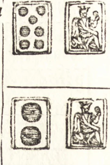 An illustration from Le ingeniose sorti, composte per Francesco Marcolini da Forli : intitulate Giardino di pensieri, 1550, leaf 149