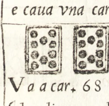 An illustration from Le ingeniose sorti, composte per Francesco Marcolini da Forli : intitulate Giardino di pensieri, 1550, leaf 152