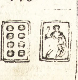 An illustration from Le ingeniose sorti, composte per Francesco Marcolini da Forli : intitulate Giardino di pensieri, 1550, leaf 158
