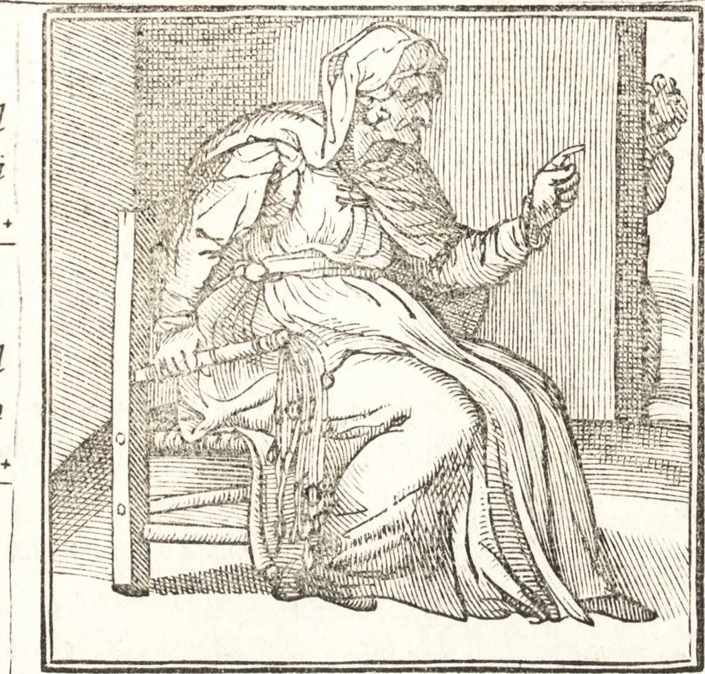 An illustration from Le ingeniose sorti, composte per Francesco Marcolini da Forli : intitulate Giardino di pensieri, 1550, leaf 164