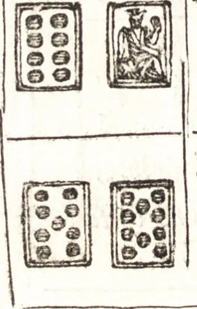 An illustration from Le ingeniose sorti, composte per Francesco Marcolini da Forli : intitulate Giardino di pensieri, 1550, leaf 165