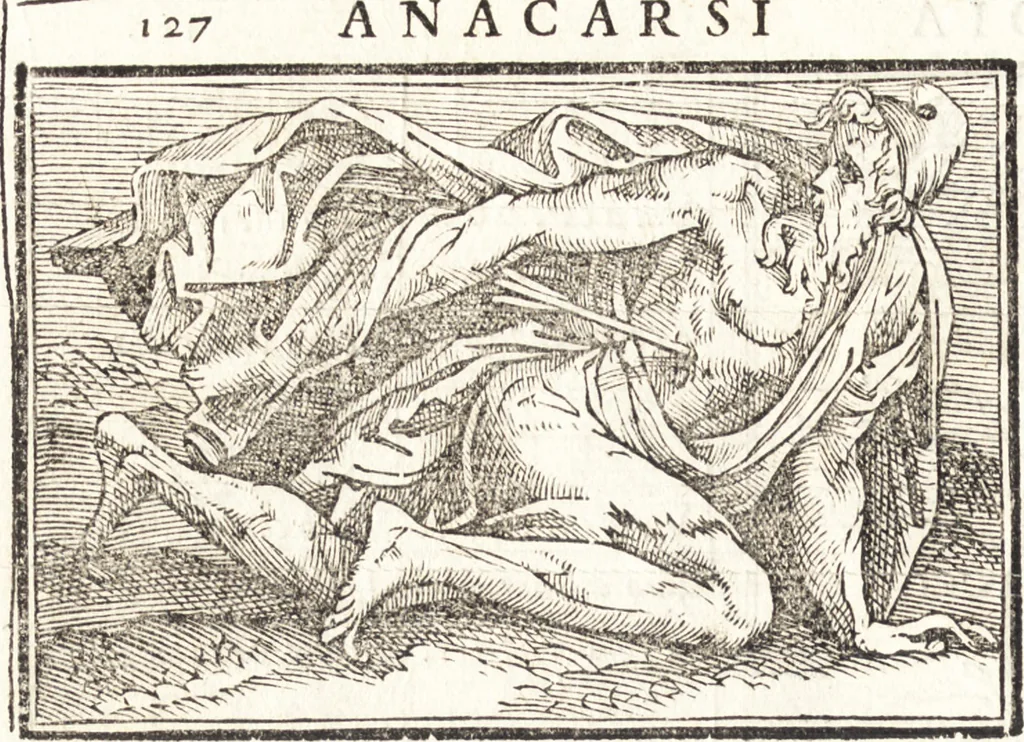 An illustration from Le ingeniose sorti, composte per Francesco Marcolini da Forli : intitulate Giardino di pensieri, 1550, leaf 169