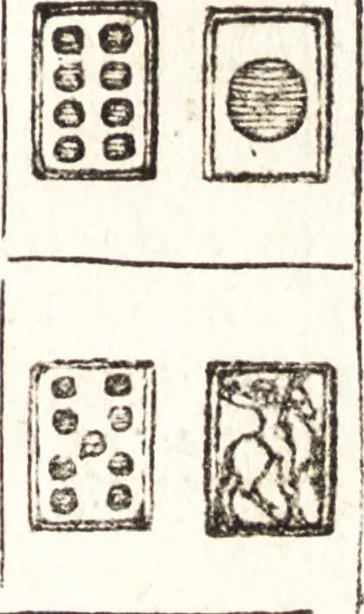 An illustration from Le ingeniose sorti, composte per Francesco Marcolini da Forli : intitulate Giardino di pensieri, 1550, leaf 174