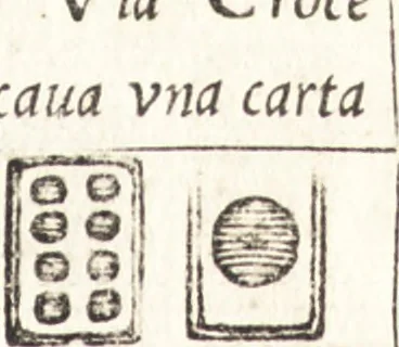 An illustration from Le ingeniose sorti, composte per Francesco Marcolini da Forli : intitulate Giardino di pensieri, 1550, leaf 176