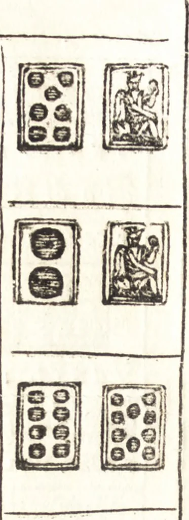 An illustration from Le ingeniose sorti, composte per Francesco Marcolini da Forli : intitulate Giardino di pensieri, 1550, leaf 181