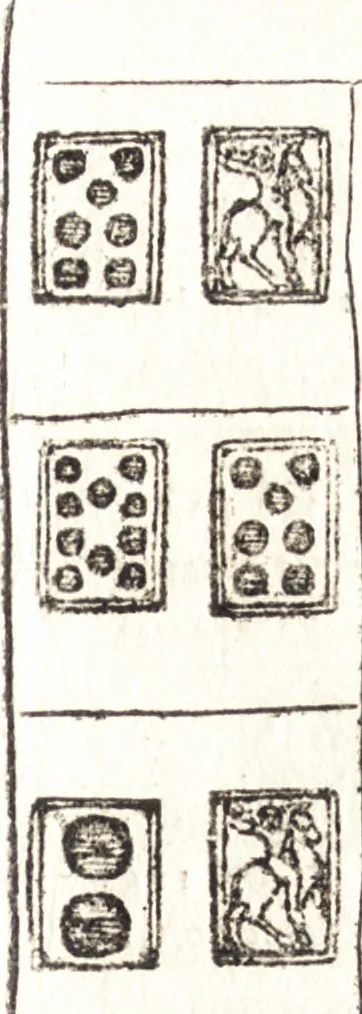 An illustration from Le ingeniose sorti, composte per Francesco Marcolini da Forli : intitulate Giardino di pensieri, 1550, leaf 182