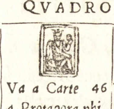An illustration from Le ingeniose sorti, composte per Francesco Marcolini da Forli : intitulate Giardino di pensieri, 1550, leaf 187