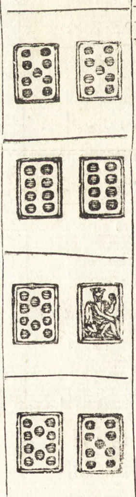 An illustration from Le ingeniose sorti, composte per Francesco Marcolini da Forli : intitulate Giardino di pensieri, 1550, leaf 197