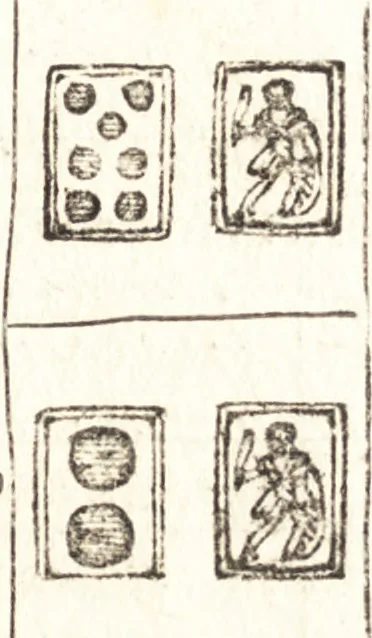 An illustration from Le ingeniose sorti, composte per Francesco Marcolini da Forli : intitulate Giardino di pensieri, 1550, leaf 198