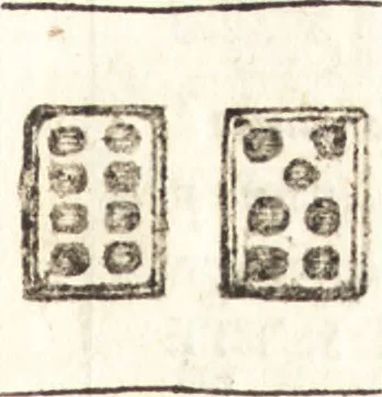 An illustration from Le ingeniose sorti, composte per Francesco Marcolini da Forli : intitulate Giardino di pensieri, 1550, leaf 206