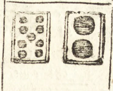 An illustration from Le ingeniose sorti, composte per Francesco Marcolini da Forli : intitulate Giardino di pensieri, 1550, leaf 206