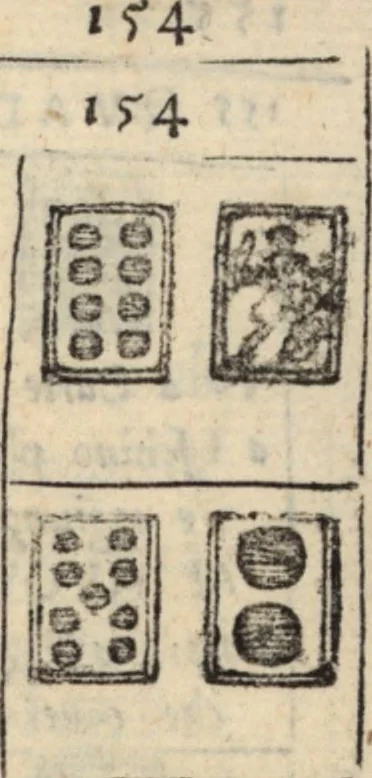 An illustration from Le ingeniose sorti, composte per Francesco Marcolini da Forli : intitulate Giardino di pensieri, 1550, leaf 208