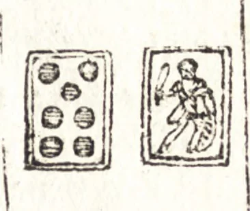 An illustration from Le ingeniose sorti, composte per Francesco Marcolini da Forli : intitulate Giardino di pensieri, 1550, leaf 22