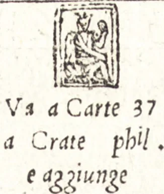 An illustration from Le ingeniose sorti, composte per Francesco Marcolini da Forli : intitulate Giardino di pensieri, 1550, leaf 23