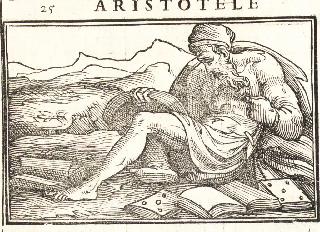 An illustration from Le ingeniose sorti, composte per Francesco Marcolini da Forli : intitulate Giardino di pensieri, 1550, leaf 33