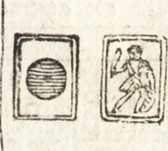 An illustration from Le ingeniose sorti, composte per Francesco Marcolini da Forli : intitulate Giardino di pensieri, 1550, leaf 38