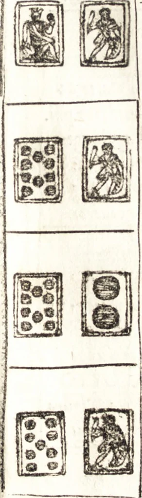 An illustration from Le ingeniose sorti, composte per Francesco Marcolini da Forli : intitulate Giardino di pensieri, 1550, leaf 70