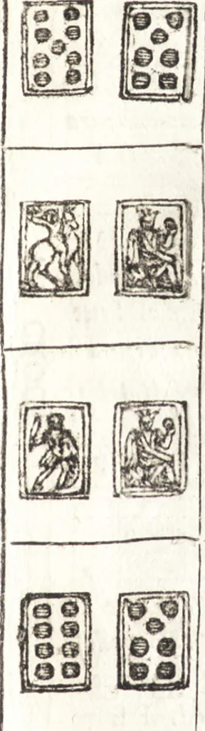 An illustration from Le ingeniose sorti, composte per Francesco Marcolini da Forli : intitulate Giardino di pensieri, 1550, leaf 78