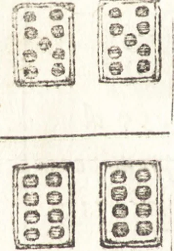 An illustration from Le ingeniose sorti, composte per Francesco Marcolini da Forli : intitulate Giardino di pensieri, 1550, leaf 93