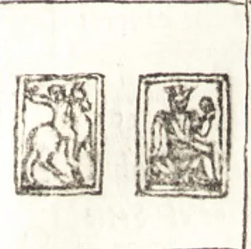 An illustration from Le ingeniose sorti, composte per Francesco Marcolini da Forli : intitulate Giardino di pensieri, 1550, leaf 98