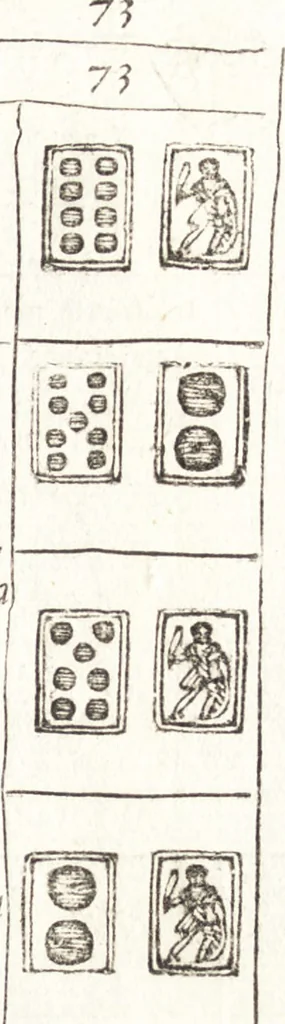 An illustration from Le ingeniose sorti, composte per Francesco Marcolini da Forli : intitulate Giardino di pensieri, 1550, leaf 98