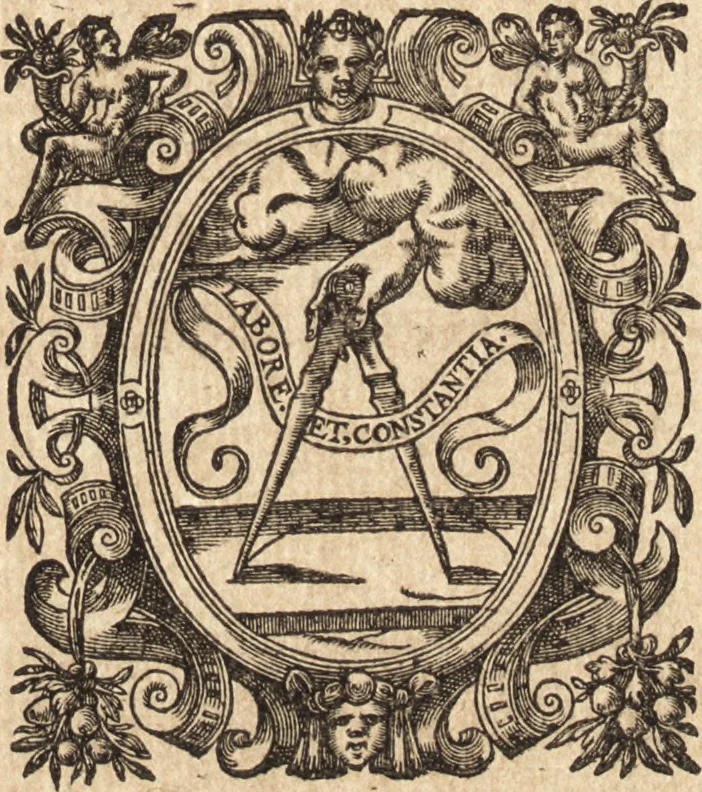 An illustration from Ivsti LipsI Epistolarvm selectarvm centvria prima-[qvinta] miscellanea, 1605, leaf 228