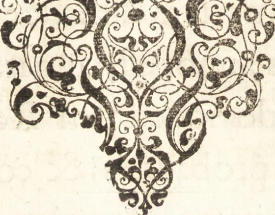 An illustration from Ivsti LipsI Epistolarvm selectarvm centvria singvlaris ad Italos & Hispanos, quive in iis locis, 1604, leaf 9