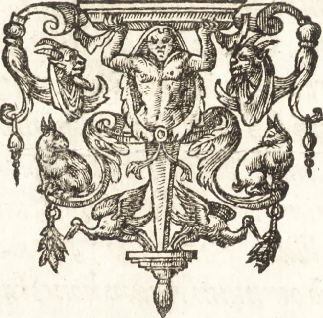 An illustration from Ivsti LipsI dissertativncvla apvd principes : item C. PlinI Panegyricvs liber Traiano dictvs, 1604, leaf 25