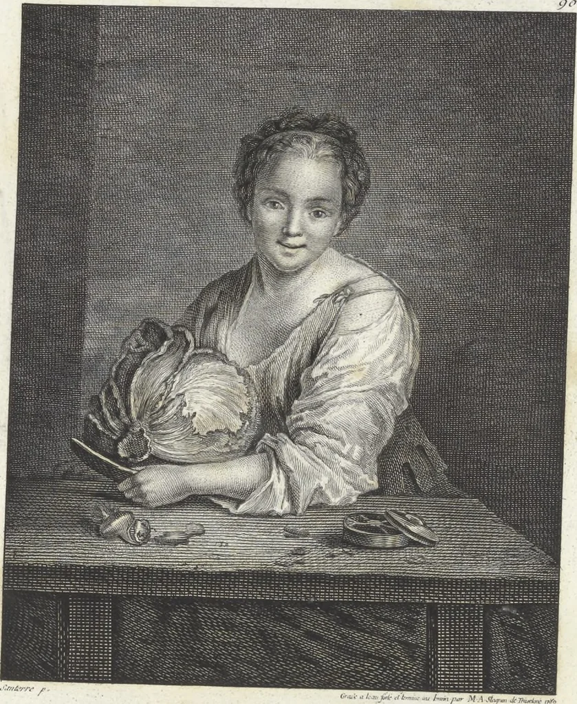 An illustration from Collection de cent-vingt estampes, gravées d'après les tableaux & dessins qui composoient le cabinet de M. Poullain, receveur général des domaines du roi, décédé en 1780 : précédé d'un abrégé historique de la vie des auteurs qui la composent, 1781, leaf 178