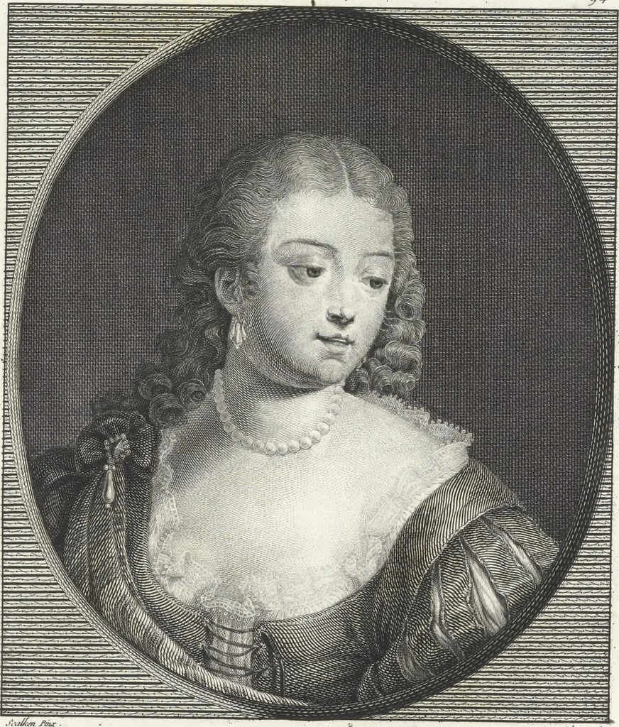 An illustration from Collection de cent-vingt estampes, gravées d'après les tableaux & dessins qui composoient le cabinet de M. Poullain, receveur général des domaines du roi, décédé en 1780 : précédé d'un abrégé historique de la vie des auteurs qui la composent, 1781, leaf 186