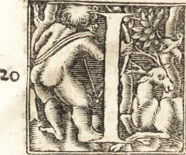 An illustration from D. Gregorii Nazianzeni Orationes XXX, 1531, leaf 230