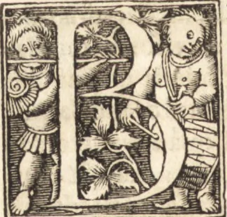 An illustration from D. Gregorii Nazianzeni Orationes XXX, 1531, leaf 235