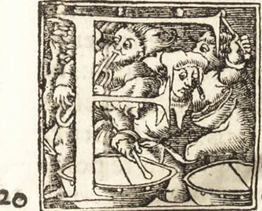 An illustration from D. Gregorii Nazianzeni Orationes XXX, 1531, leaf 286