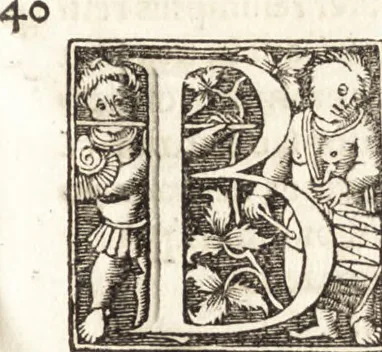 An illustration from D. Gregorii Nazianzeni Orationes XXX, 1531, leaf 292