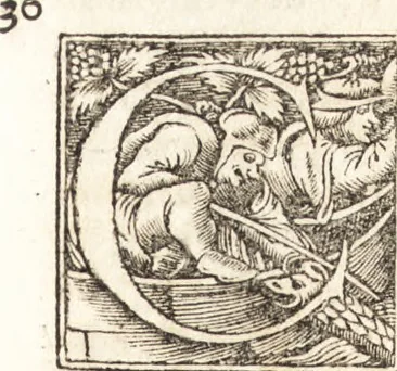 An illustration from D. Gregorii Nazianzeni Orationes XXX, 1531, leaf 326