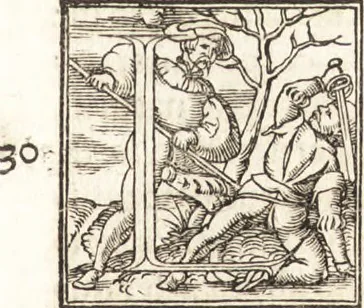 An illustration from D. Gregorii Nazianzeni Orationes XXX, 1531, leaf 328
