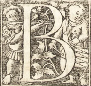 An illustration from D. Gregorii Nazianzeni Orationes XXX, 1531, leaf 345