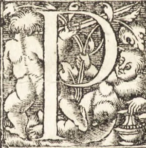 An illustration from D. Gregorii Nazianzeni Orationes XXX, 1531, leaf 351
