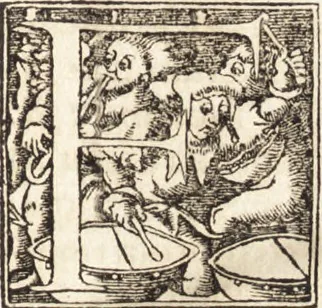 An illustration from D. Gregorii Nazianzeni Orationes XXX, 1531, leaf 372