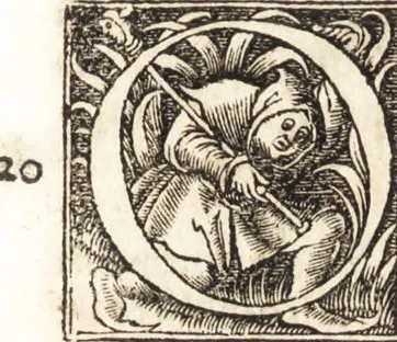 An illustration from D. Gregorii Nazianzeni Orationes XXX, 1531, leaf 380