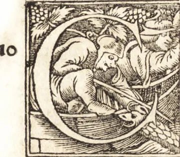An illustration from D. Gregorii Nazianzeni Orationes XXX, 1531, leaf 390