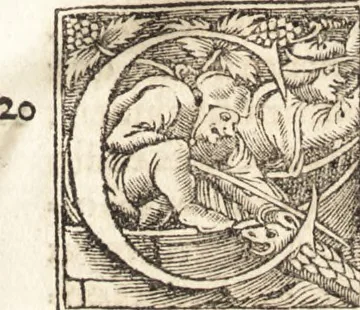 An illustration from D. Gregorii Nazianzeni Orationes XXX, 1531, leaf 42