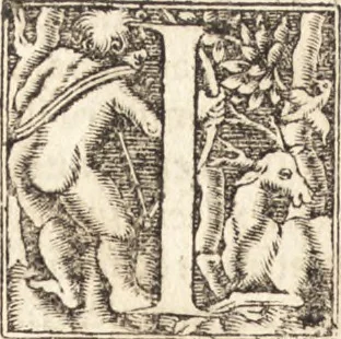 An illustration from D. Gregorii Nazianzeni Orationes XXX, 1531, leaf 61